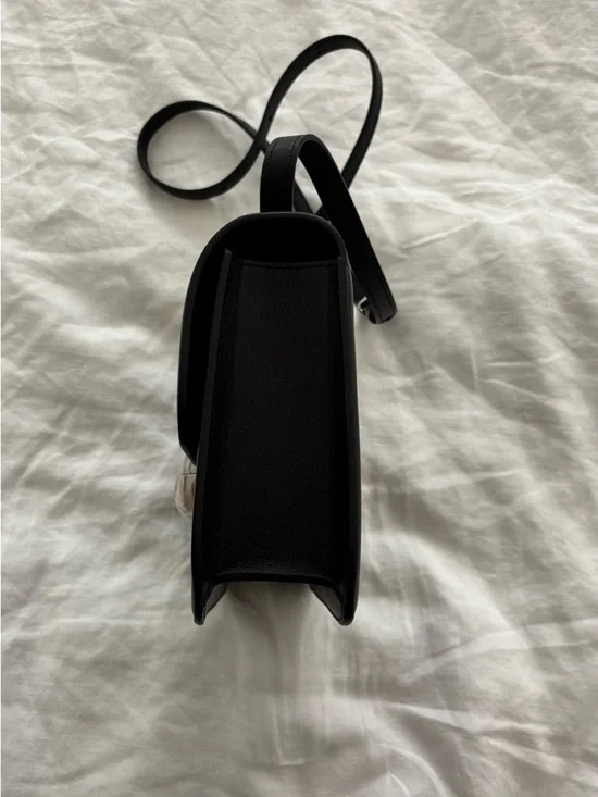 Neous Phoenix Adjustable Crossbody Handbag Black and Silver - Picture 9 of 10